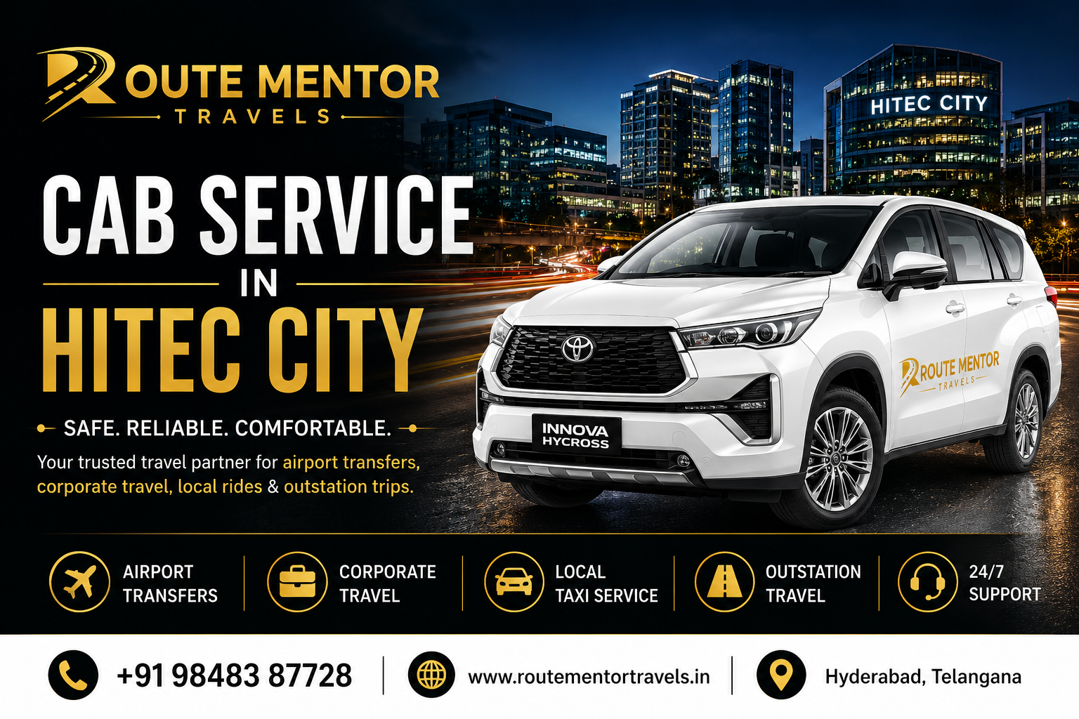 Cab Service in HITEC City Hyderabad